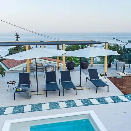 Starfish With Private Pool And Magnificent Sea View Apartment